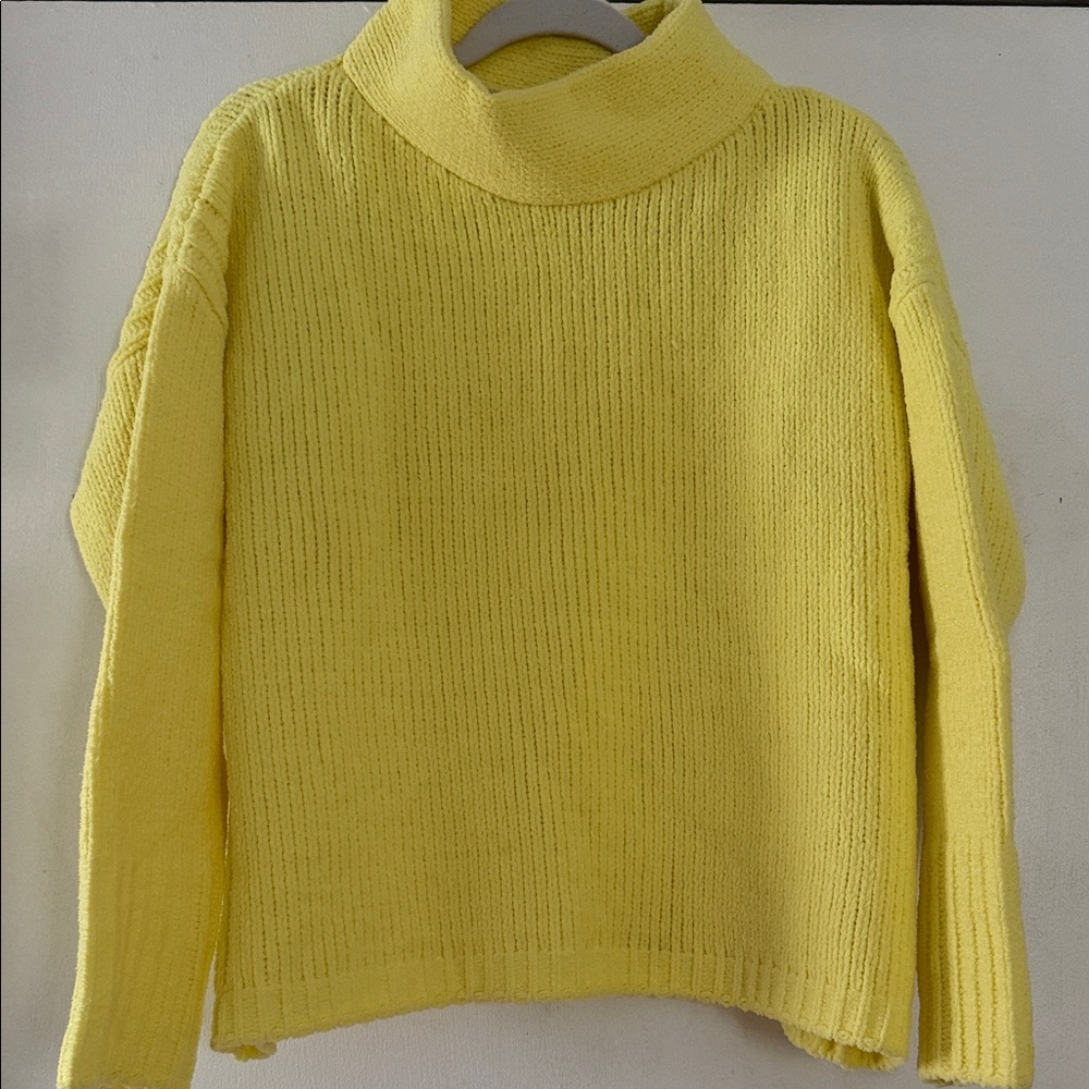 Philosophy Republic Bright Yellow Turtleneck Sweater